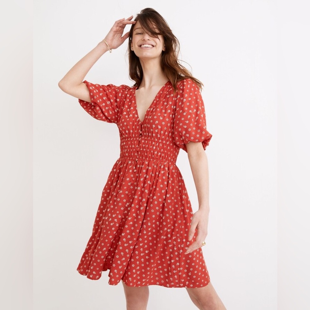 Sophia Mini Dress in Bandana Flower I
Madewell Size M